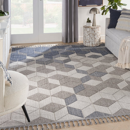 Nourison Home Paxton  Grey Slate  Contemporary