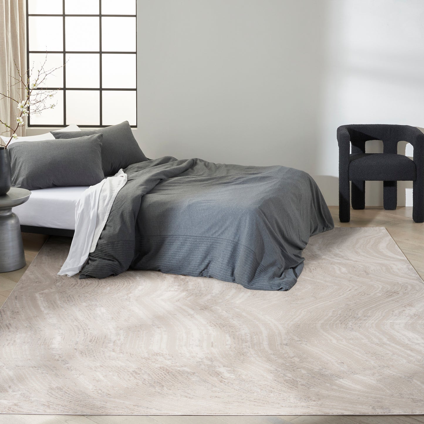 Calvin Klein CK024 Irradiant  Silver Grey  Contemporary