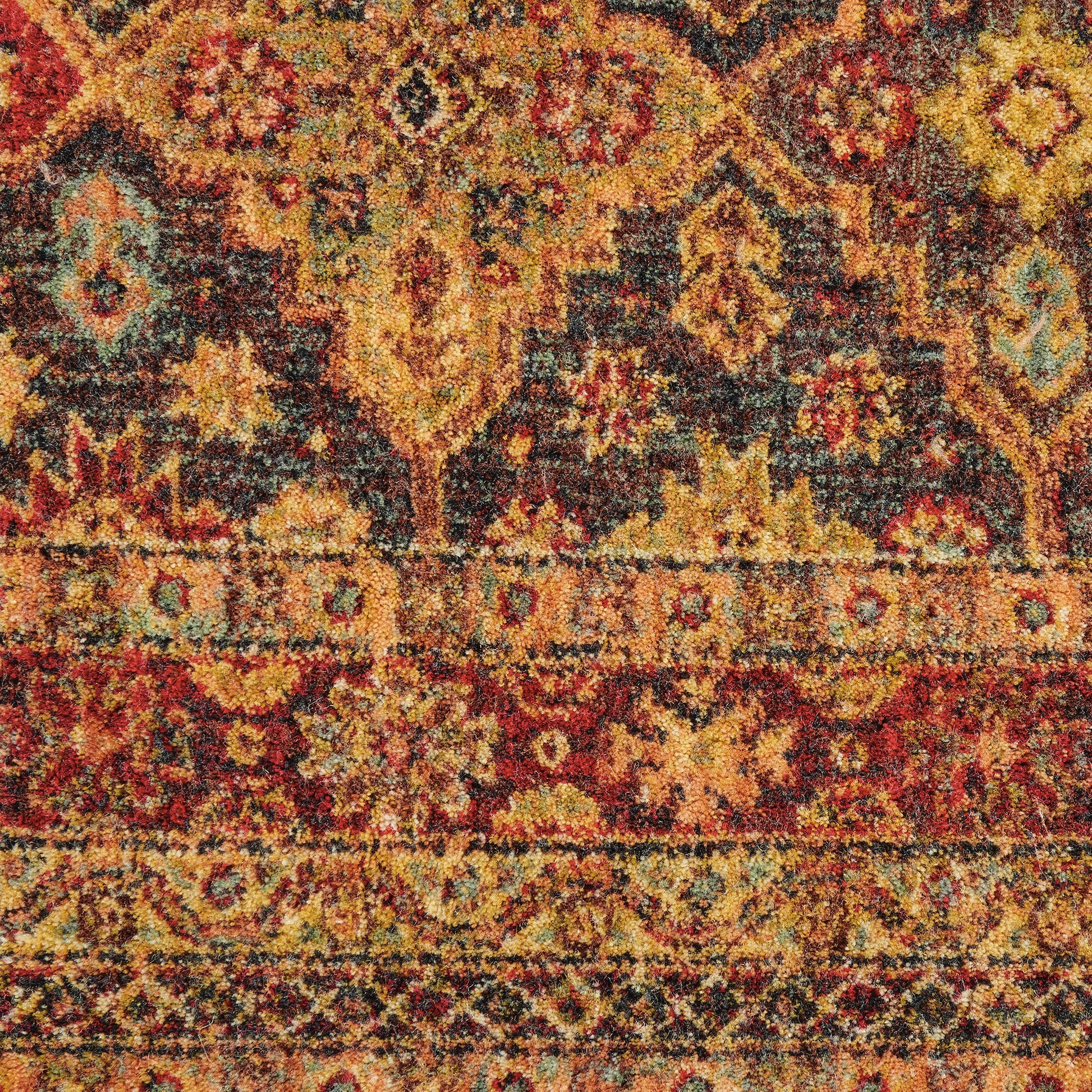 Nourison Home Jewel  Blue Red  Traditional