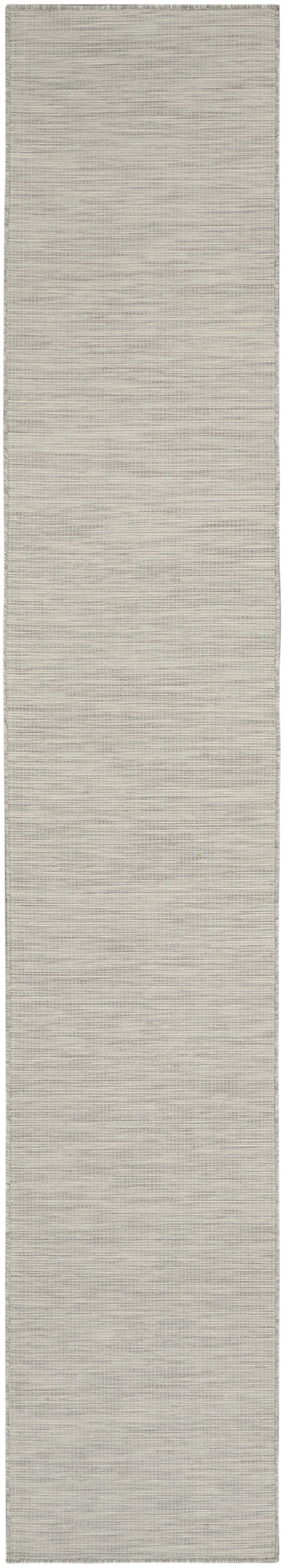 Nourison Home Positano POS01 Light Grey Contemporary Power-loomed Rug