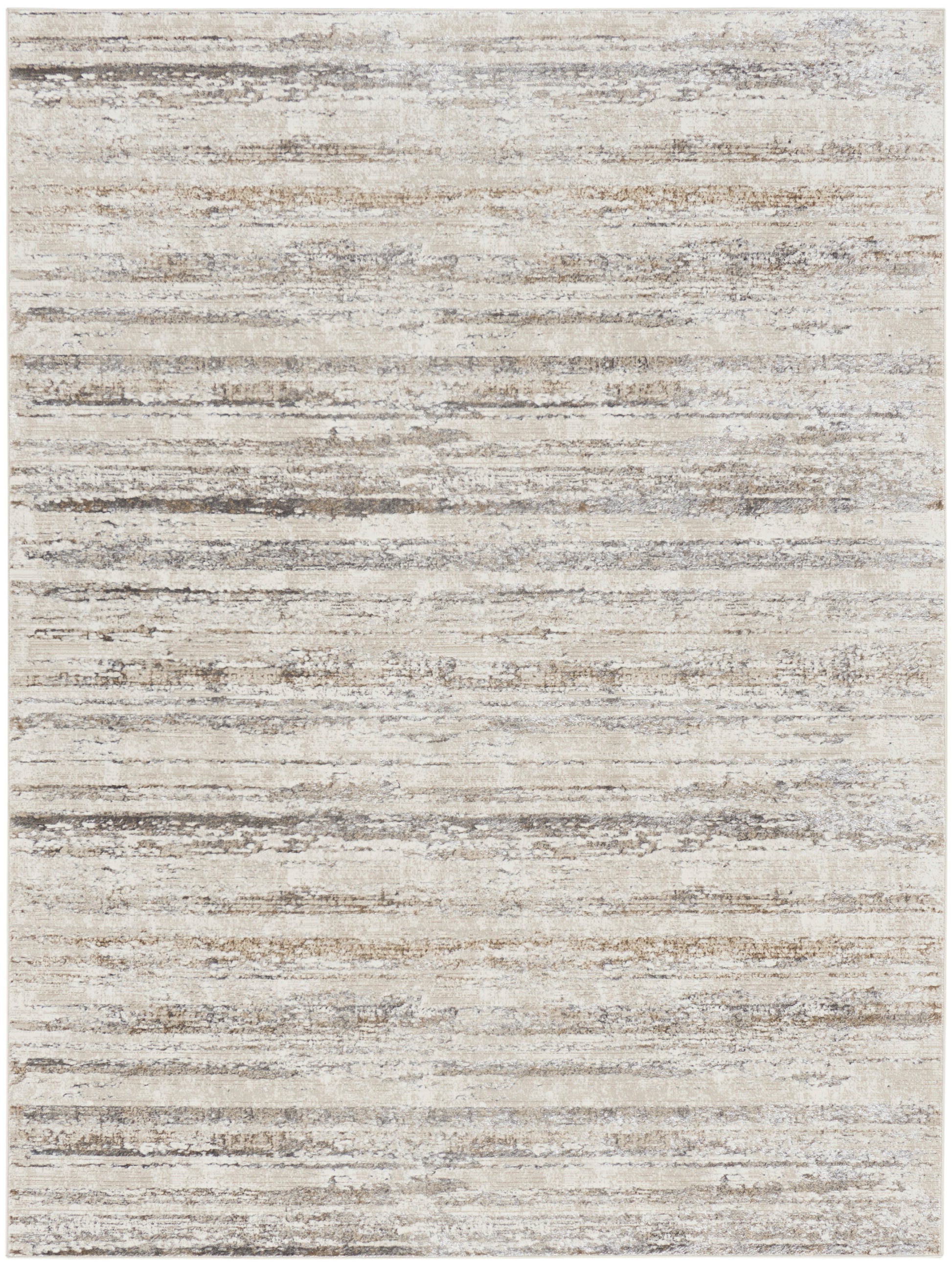 Nourison Home Glitz  Cream Grey  Contemporary