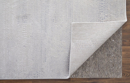 Feizy Prasad 39N8F Ivory Gray Modern/Casual Rug - Rugs - Feizy - Atlanta Designer Rugs