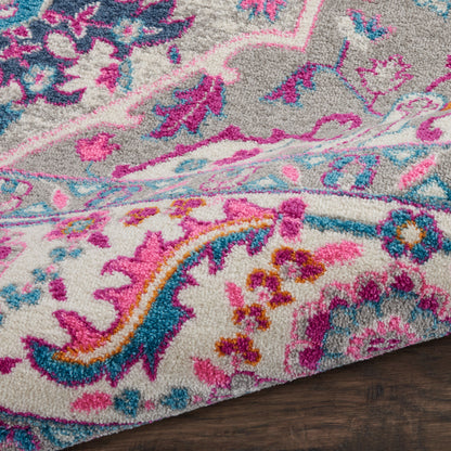 Nourison Home Passion  Light Grey Pink  Transitional