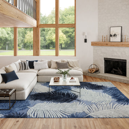 Nourison Home Suncoast  Denim  Contemporary