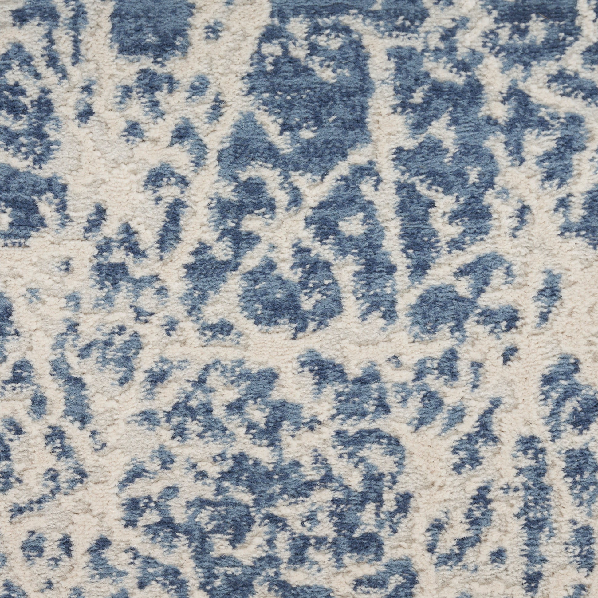 Nourison Home Exhale  Navy Ivory  Contemporary