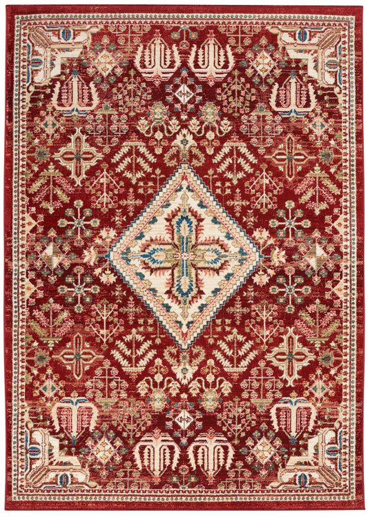 Nourison Home Karisma  Brick Ivory  Traditional