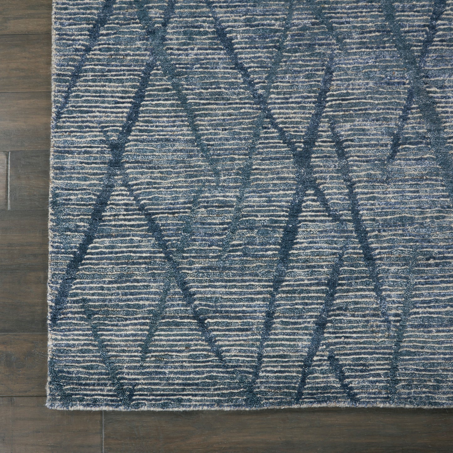 Nourison Home OCEAN  Indigo  Contemporary