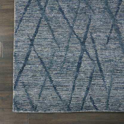 Nourison Home OCEAN  Indigo  Contemporary