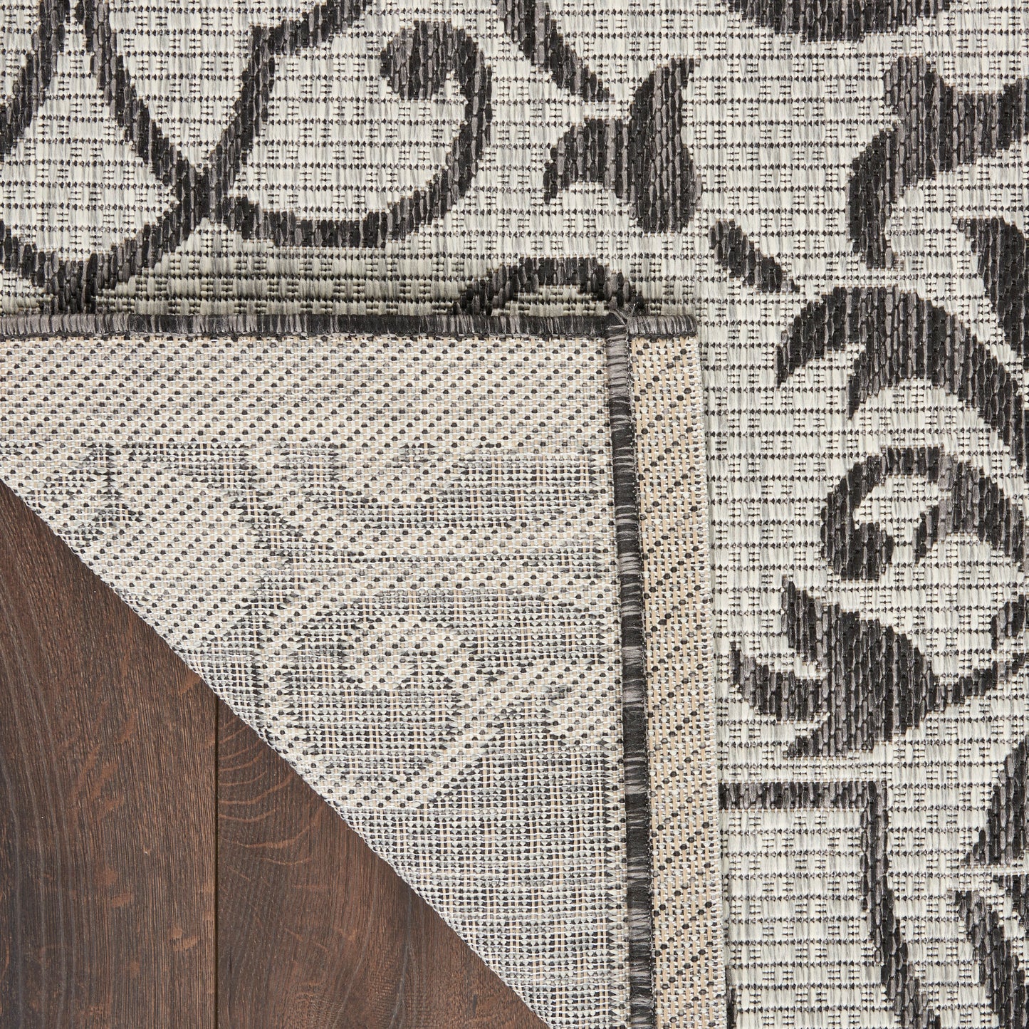 Nourison Home Country Side  Ivory Charcoal  Transitional