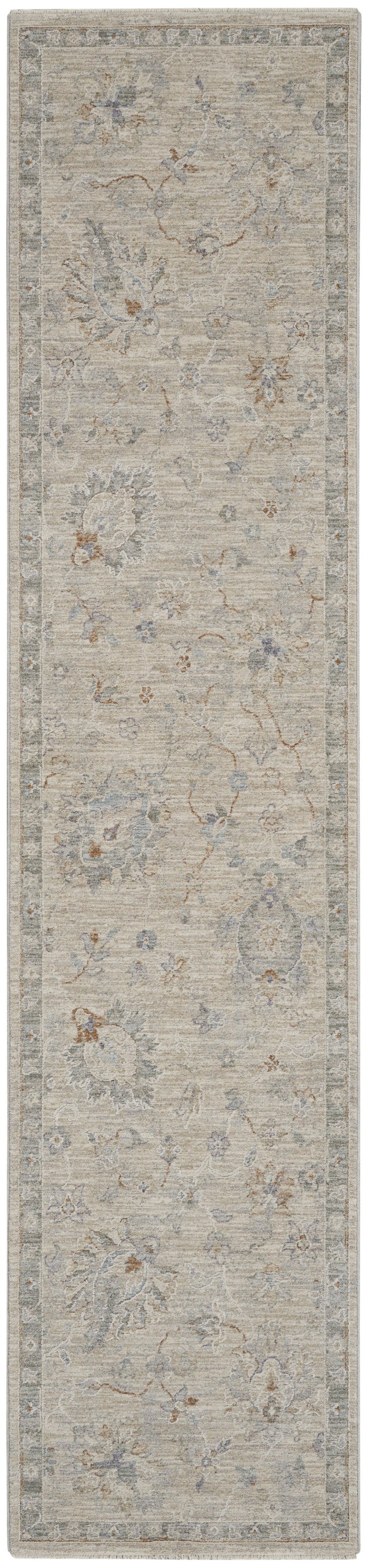 Nourison Home Infinite IFT04 Light Grey Traditional Power-loomed Rug