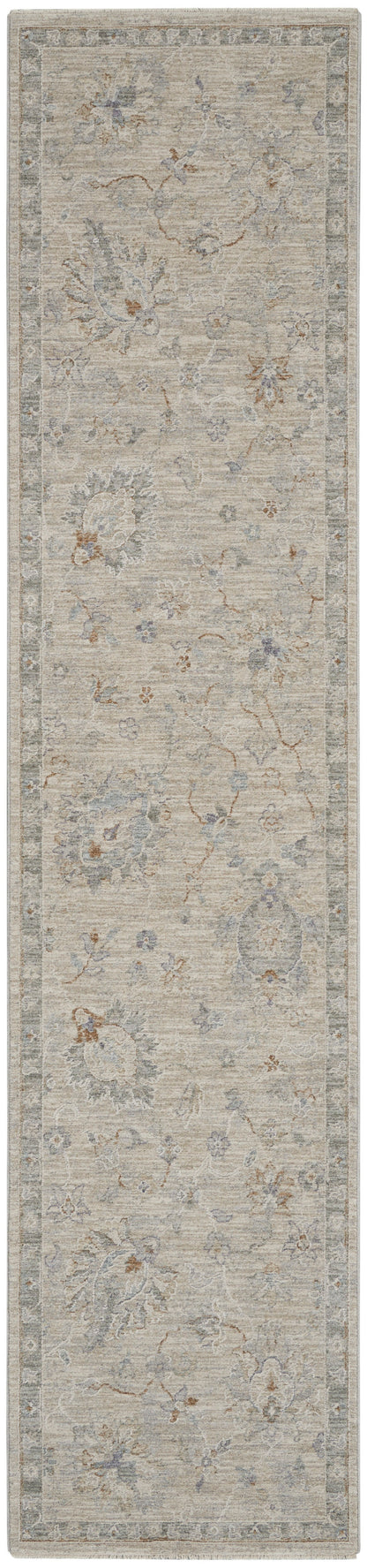 Nourison Home Infinite IFT04 Light Grey Traditional Power-loomed Rug