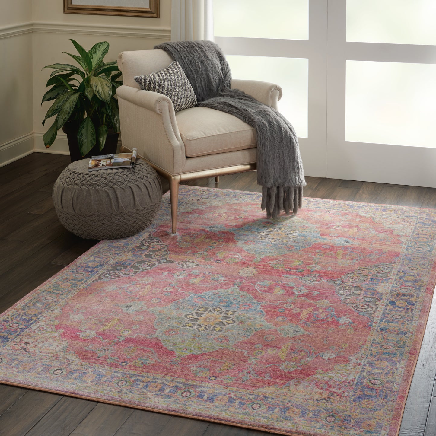Nourison Home Ankara Global  Multicolor  Traditional