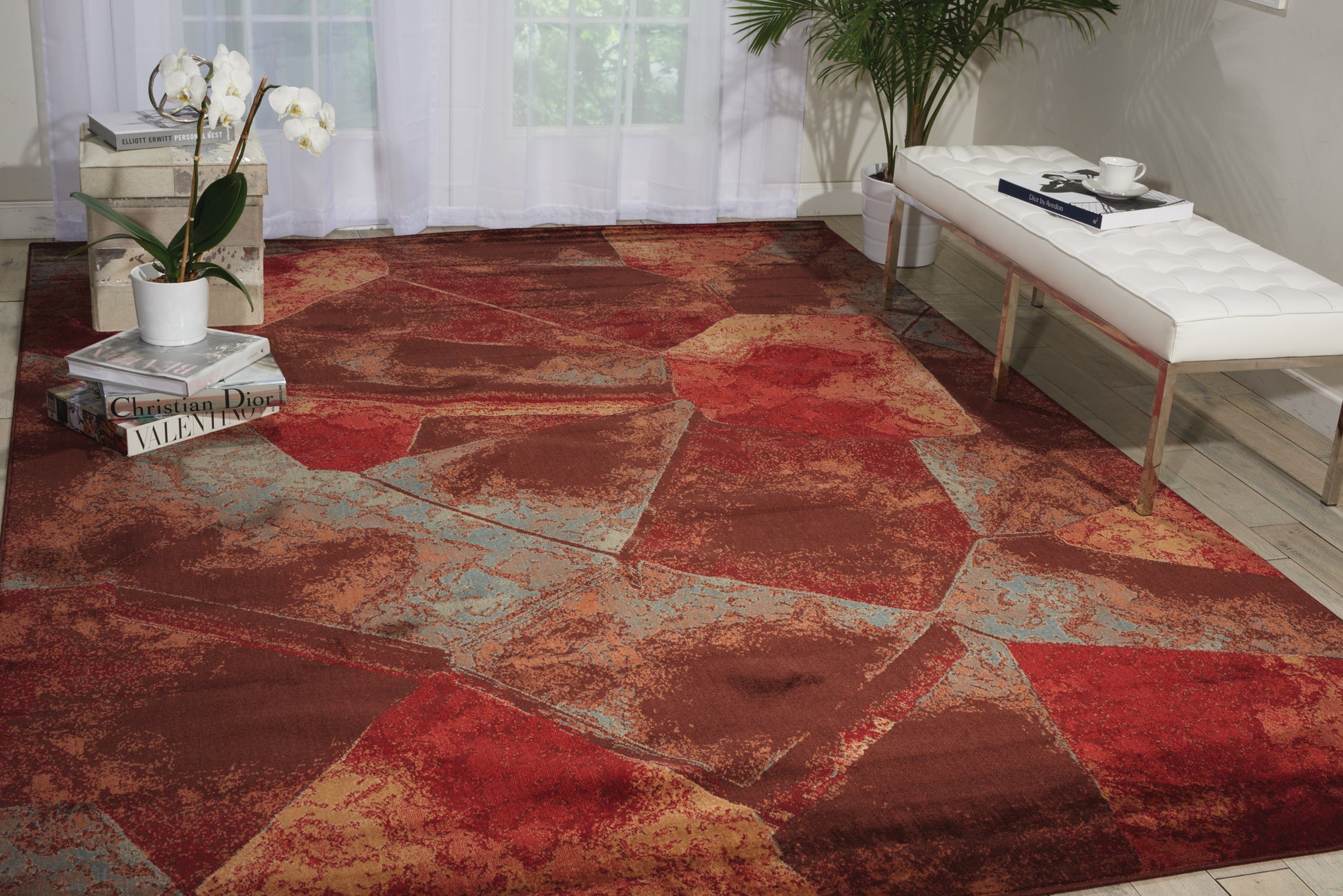 Nourison Home Somerset  Multicolor  Contemporary