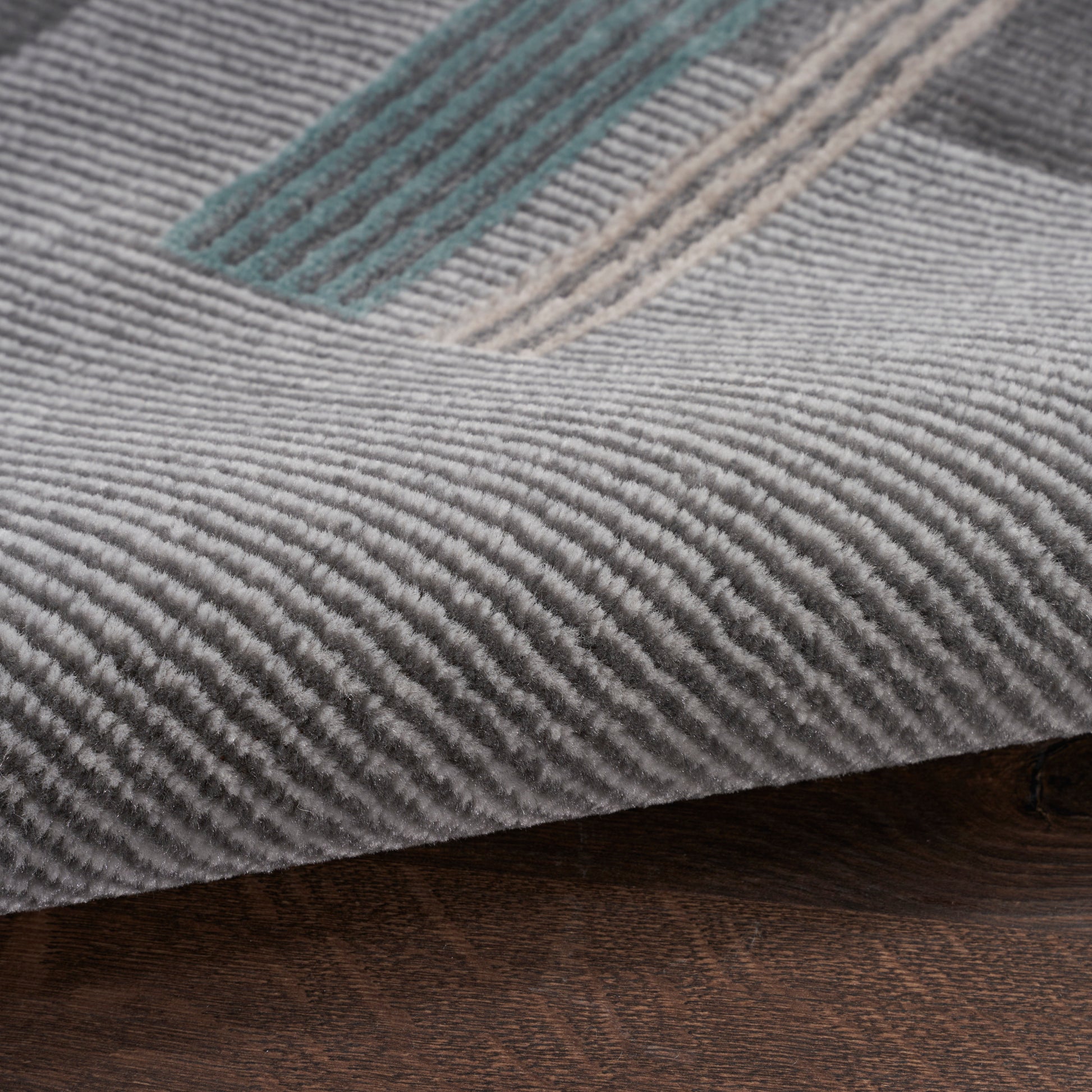 Nourison Home Thalia  Grey Multicolor  Contemporary