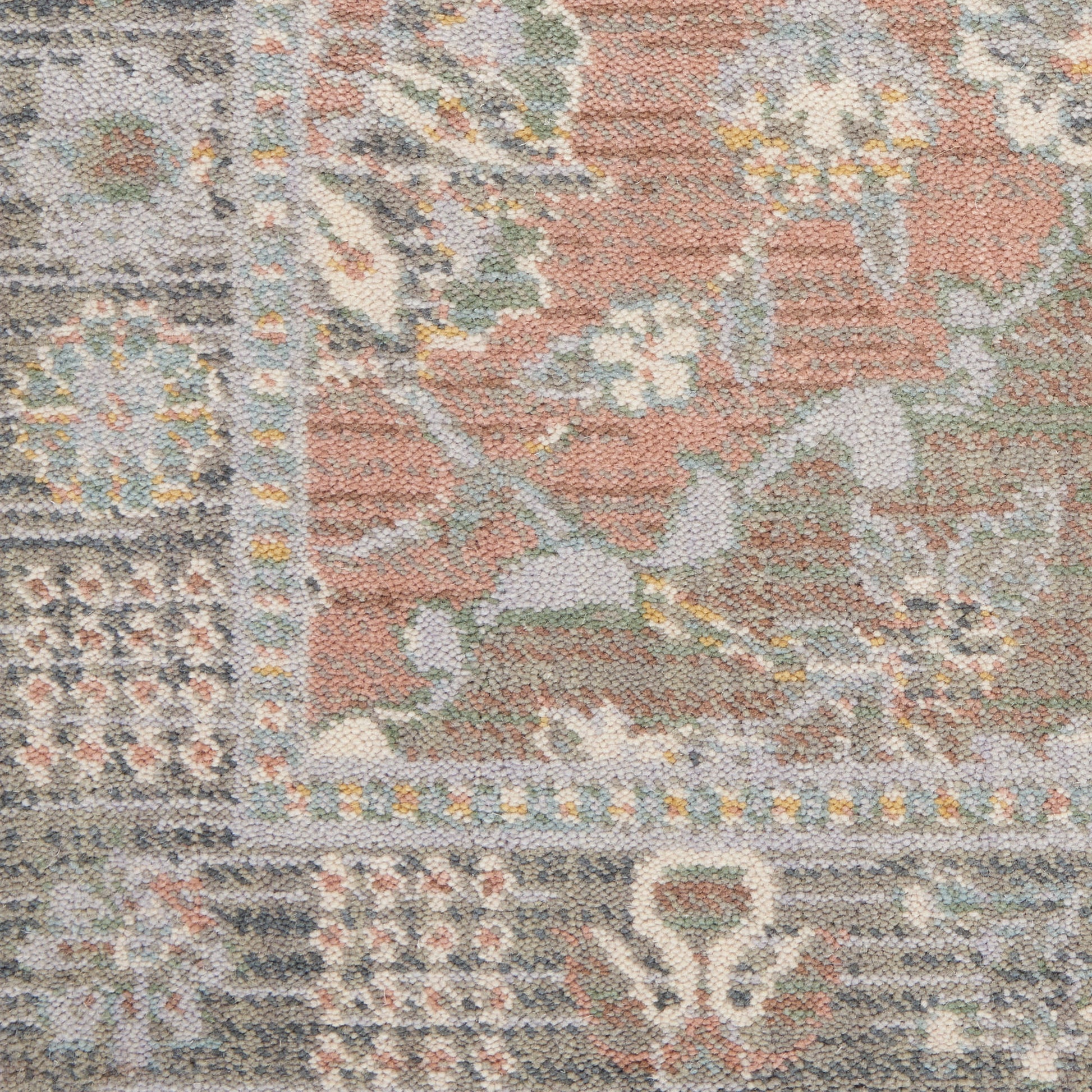 Nourison Home Parisa  Grey Multicolor  Transitional