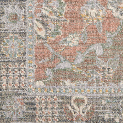 Nourison Home Parisa  Grey Multicolor  Transitional