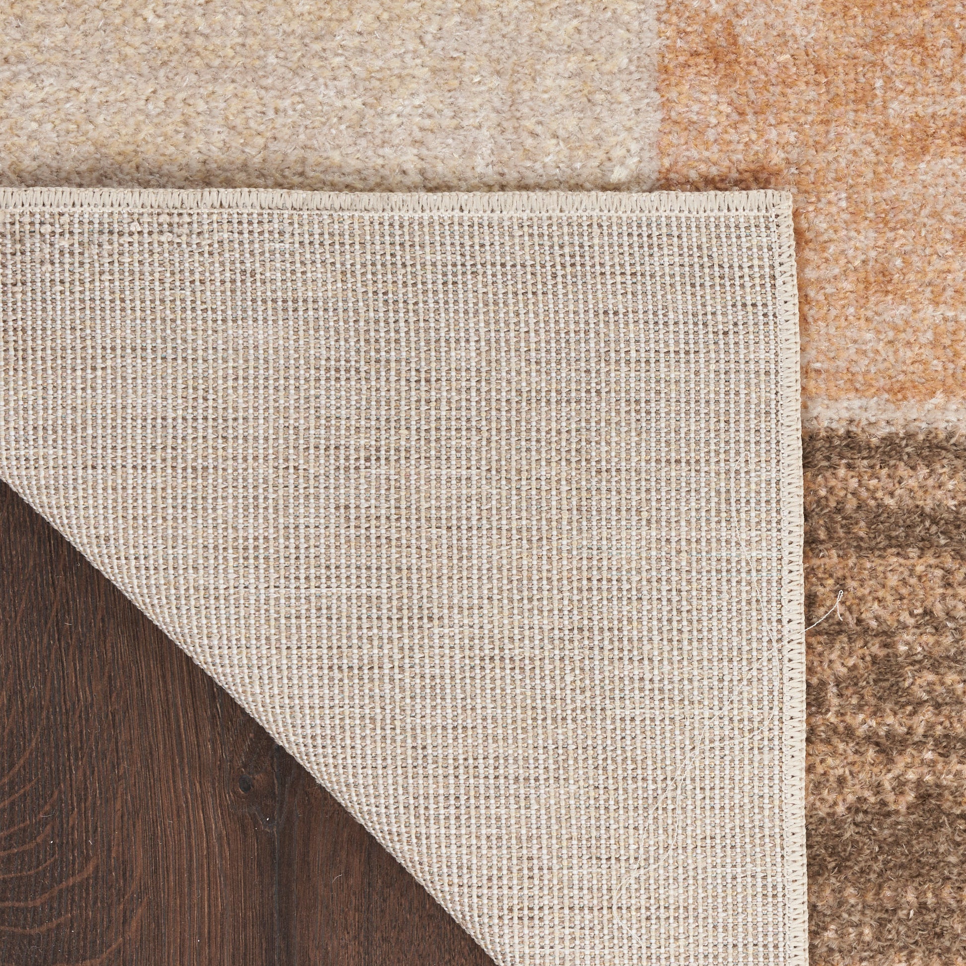 Nourison Home Astra Machine Washable  Beige Multicolor  Contemporary