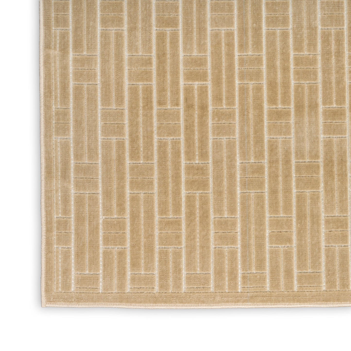 Nourison Home Washable Charm  Beige Ivory  Contemporary