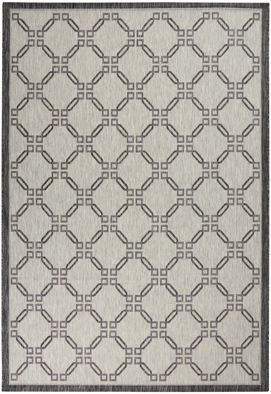 Nourison Home Country Side  Ivory Charcoal  Transitional