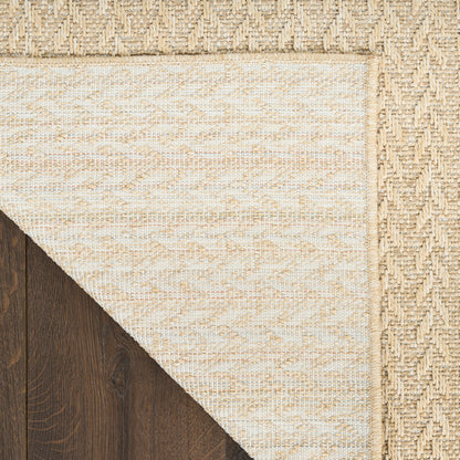 Nourison Home Tulum  Cream  Contemporary