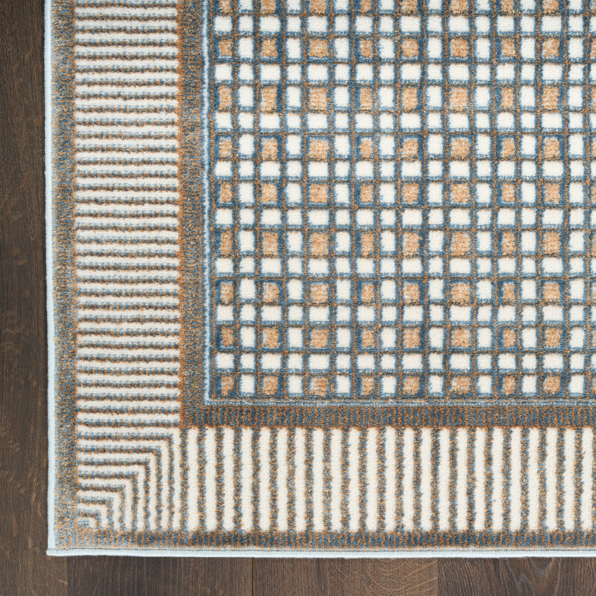 Nourison Home Nordic  Multicolor  Contemporary