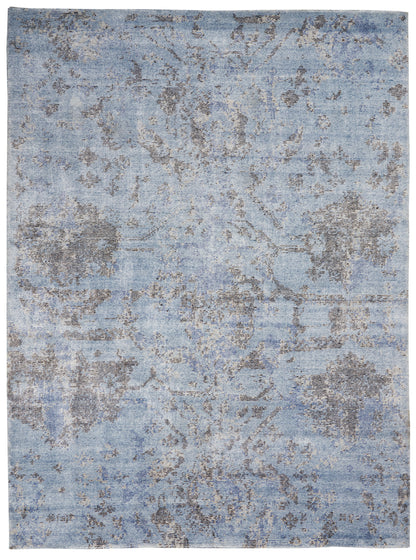 Nourison Home Lucent LCN01 Sky Transitional Knotted Rug