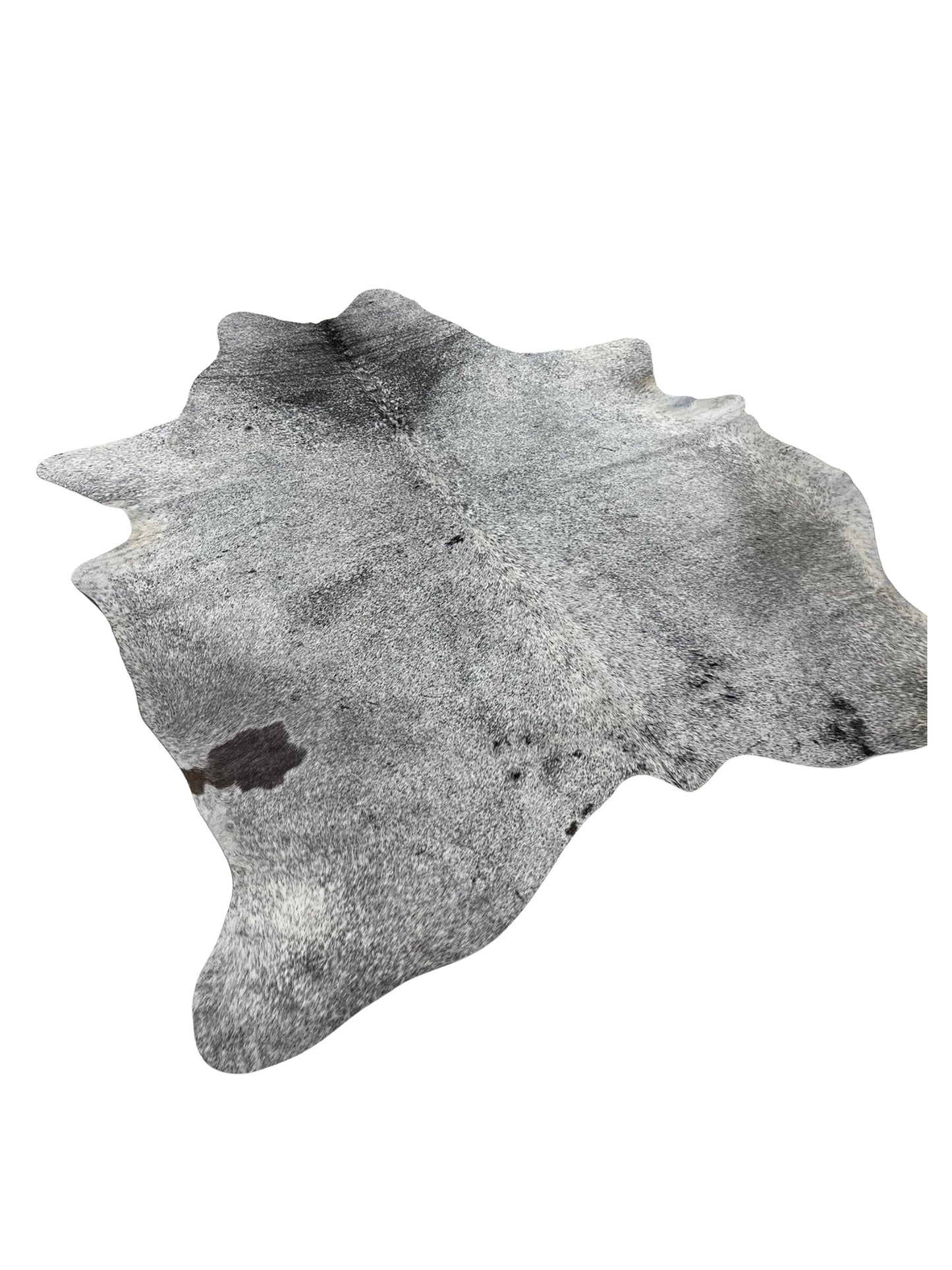 Artisan Claire 5585 White Black Hair on Hide Cowhide Shape Rug