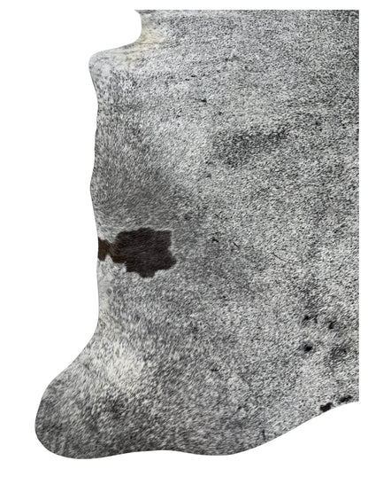 Artisan Claire 5585 White Black Hair on Hide Cowhide Shape Rug