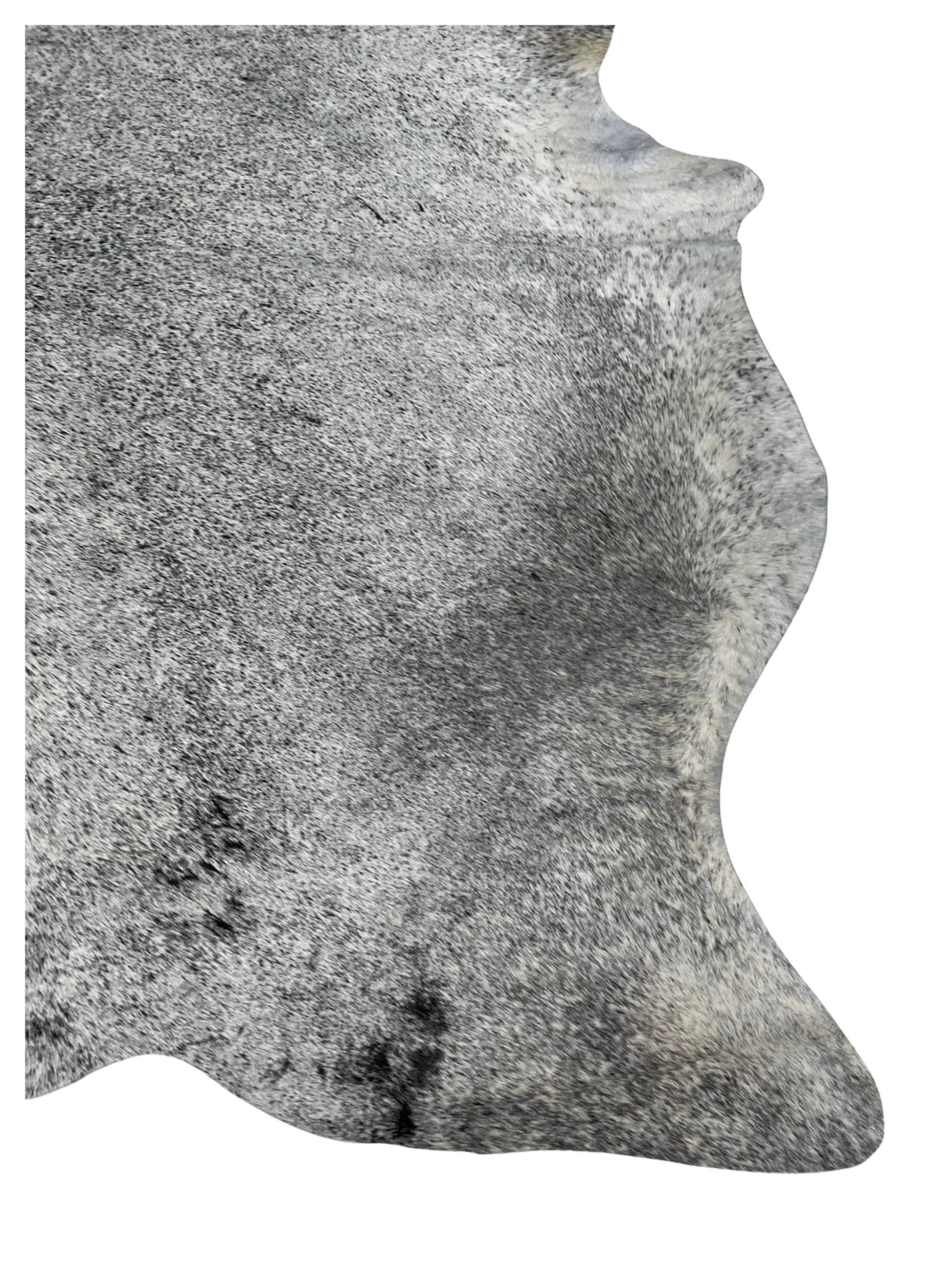 Artisan Claire 5585 White Black Hair on Hide Cowhide Shape Rug