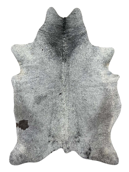 Artisan Claire 5585 White Black Hair on Hide Cowhide Shape Rug