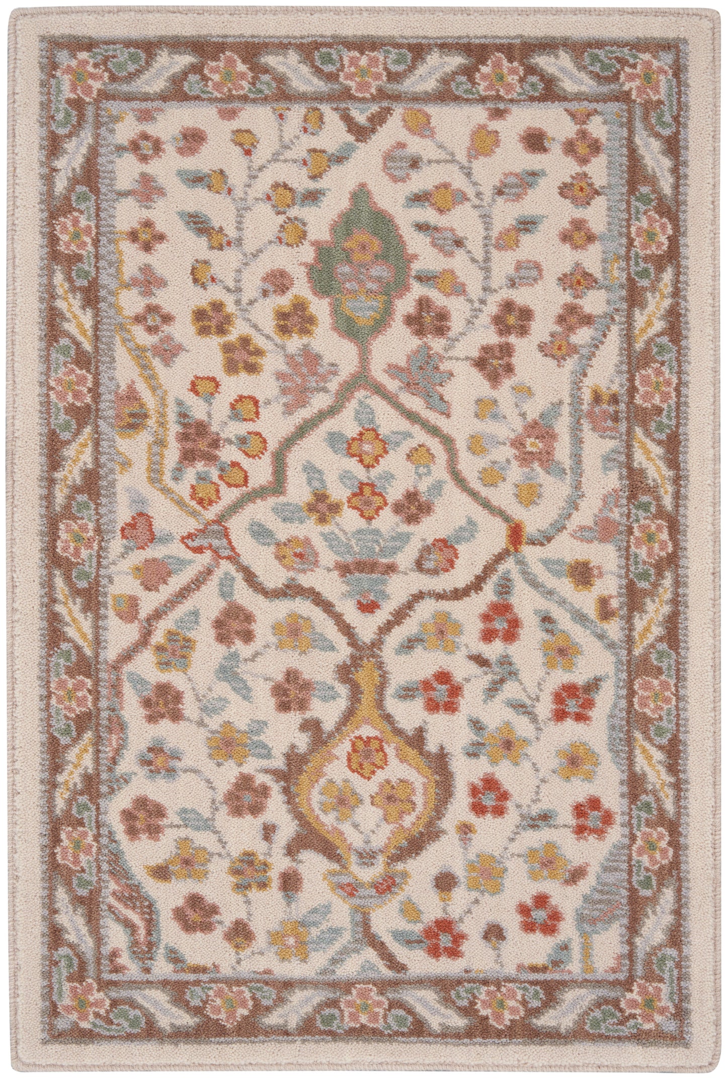 Nourison Home Parisa PSA04 Beige Traditional Loom-woven Rug