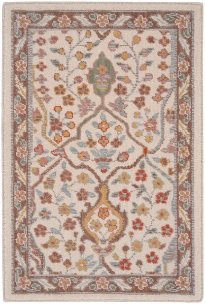Nourison Home Parisa PSA04 Beige Traditional Loom-woven Rug