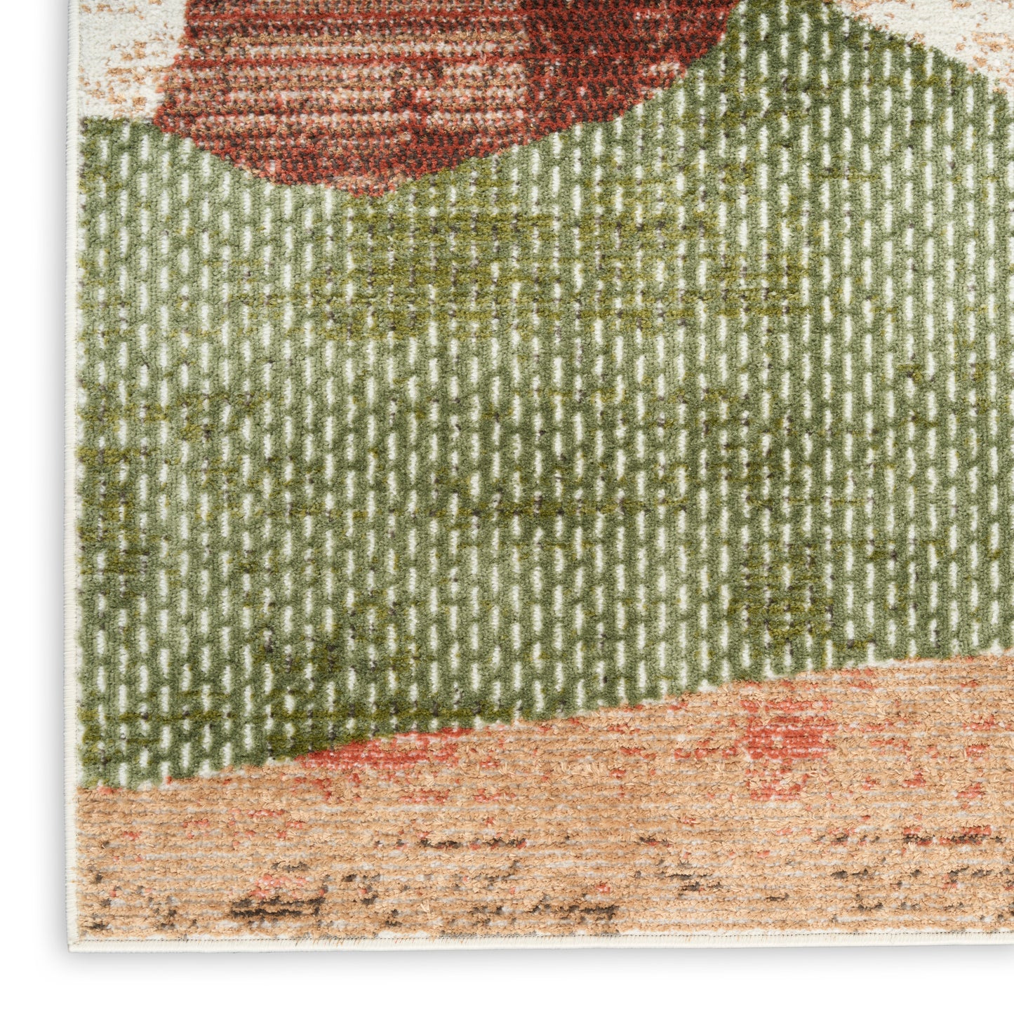 Nourison Home Nordic  Beige Multi  Contemporary