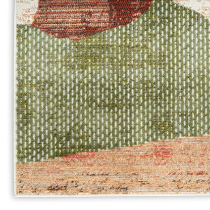 Nourison Home Nordic  Beige Multi  Contemporary