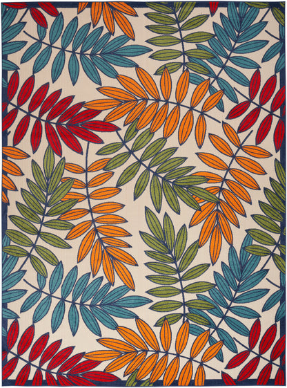 Nourison Home Aloha ALH18 Multicolor Contemporary Power-loomed Rugs