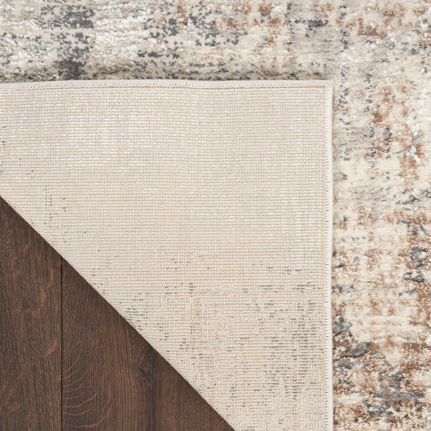 Nourison Home Sustainable Trends  Beige Grey  Contemporary
