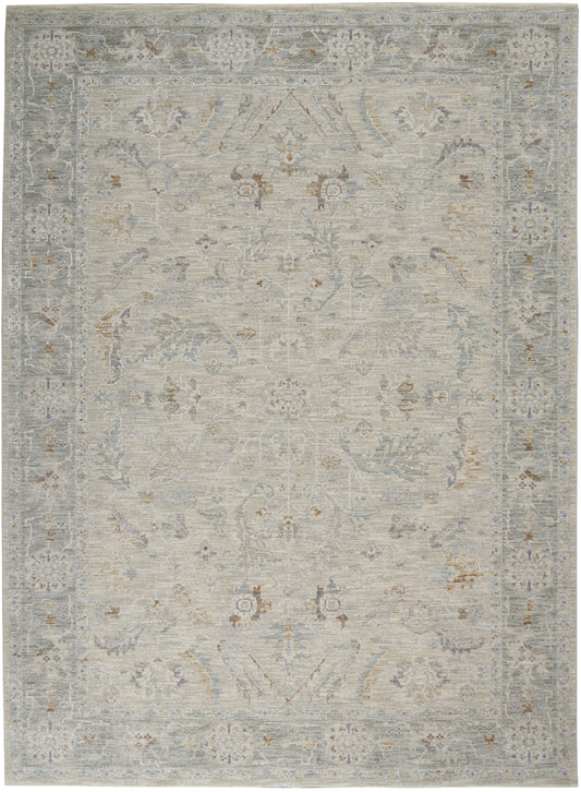Nourison Home Infinite  Light Grey  Traditional