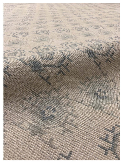 Artisan Rebecca Beige Grey Transitional Knotted Rug - Rugs - Artisan - Atlanta Designer Rugs