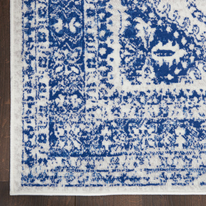 Nourison Home Whimsicle  Ivory Navy  Transitional