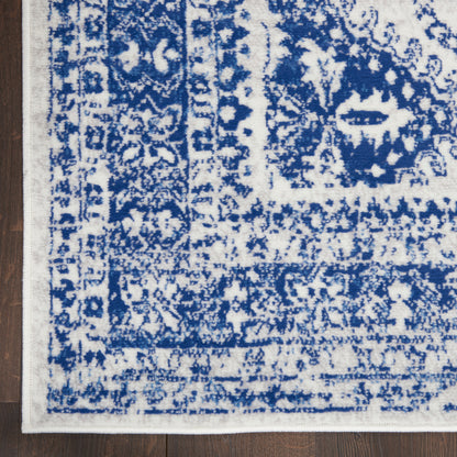 Nourison Home Whimsicle  Ivory Navy  Transitional