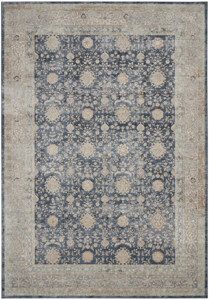 Nourison Home Malta  Navy  Traditional