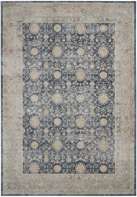 Nourison Home Malta  Navy  Traditional