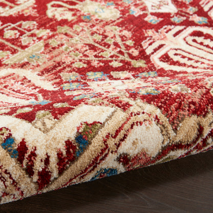 Nourison Home Karisma  Brick Ivory  Traditional