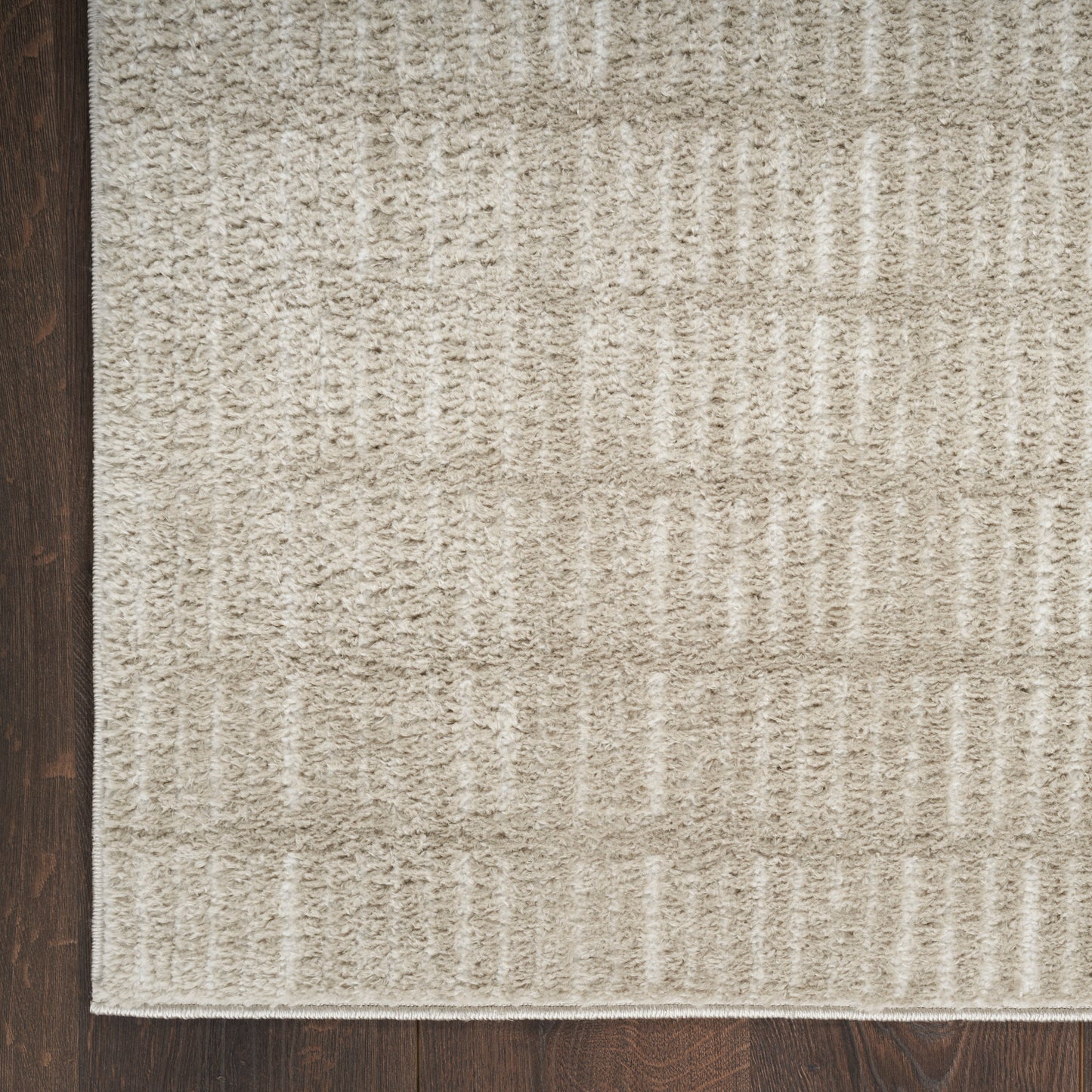 Nourison Home Modern Comfort  Grey Ivory  Contemporary