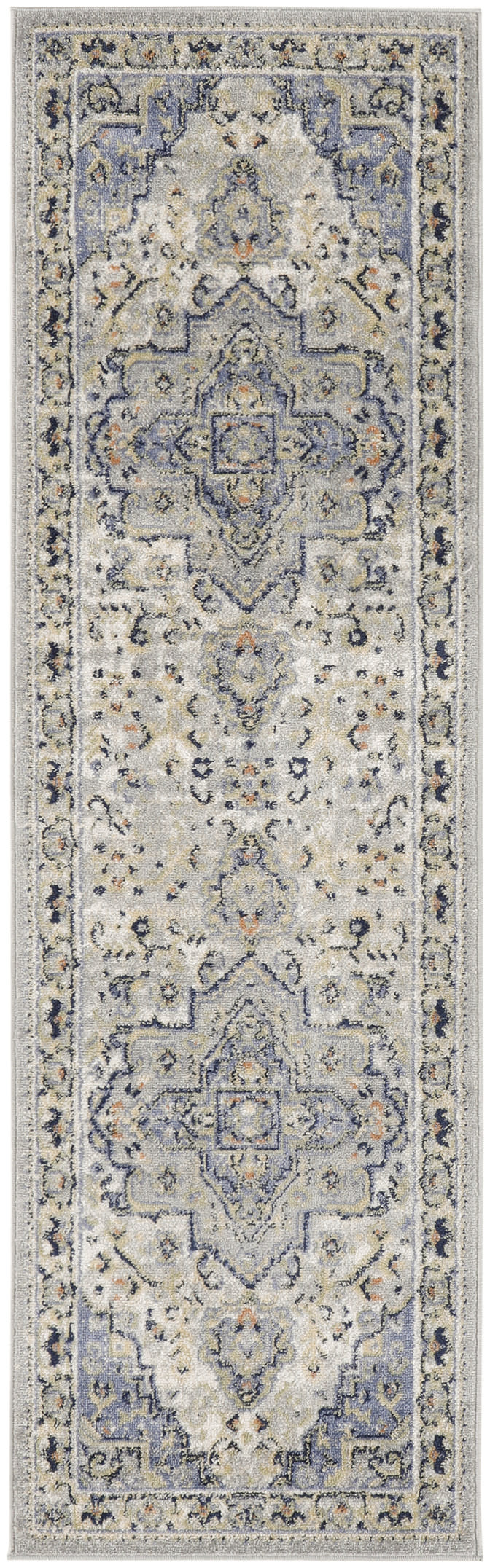 Nourison Home Nourison Essentials Persian NRE07 Blue Traditional Power-loomed Rug