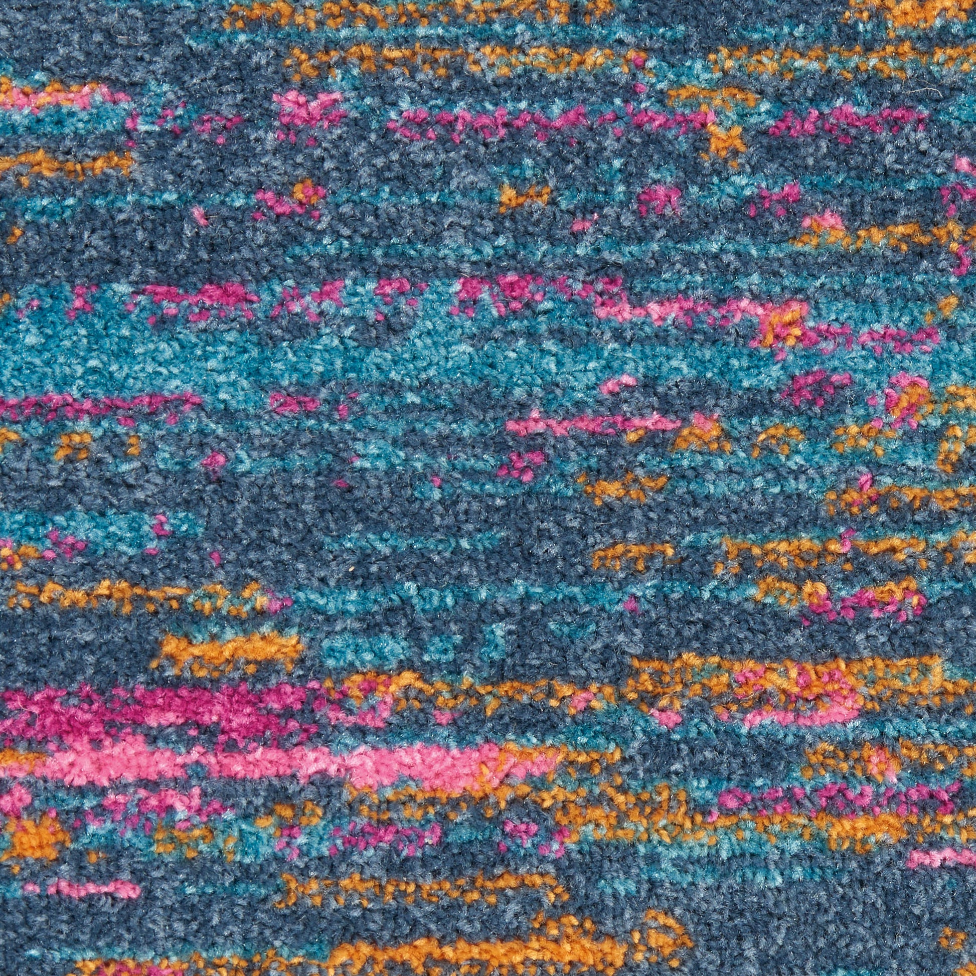Nourison Home Passion  Blue Multicolor  Contemporary
