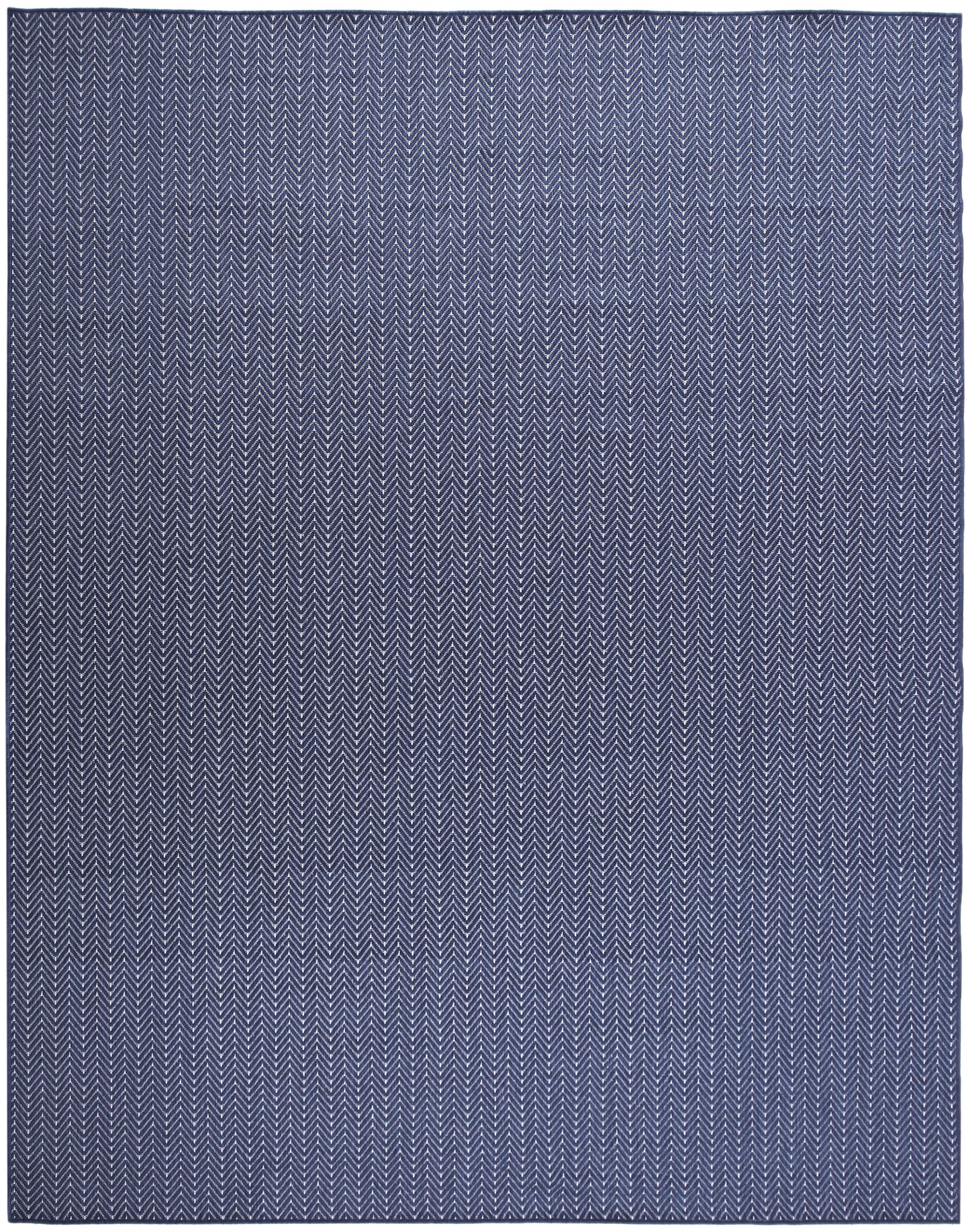 Nourison Home Horizon Indoor/Outdoor HOZ02 Navy Contemporary Power-loomed Rug