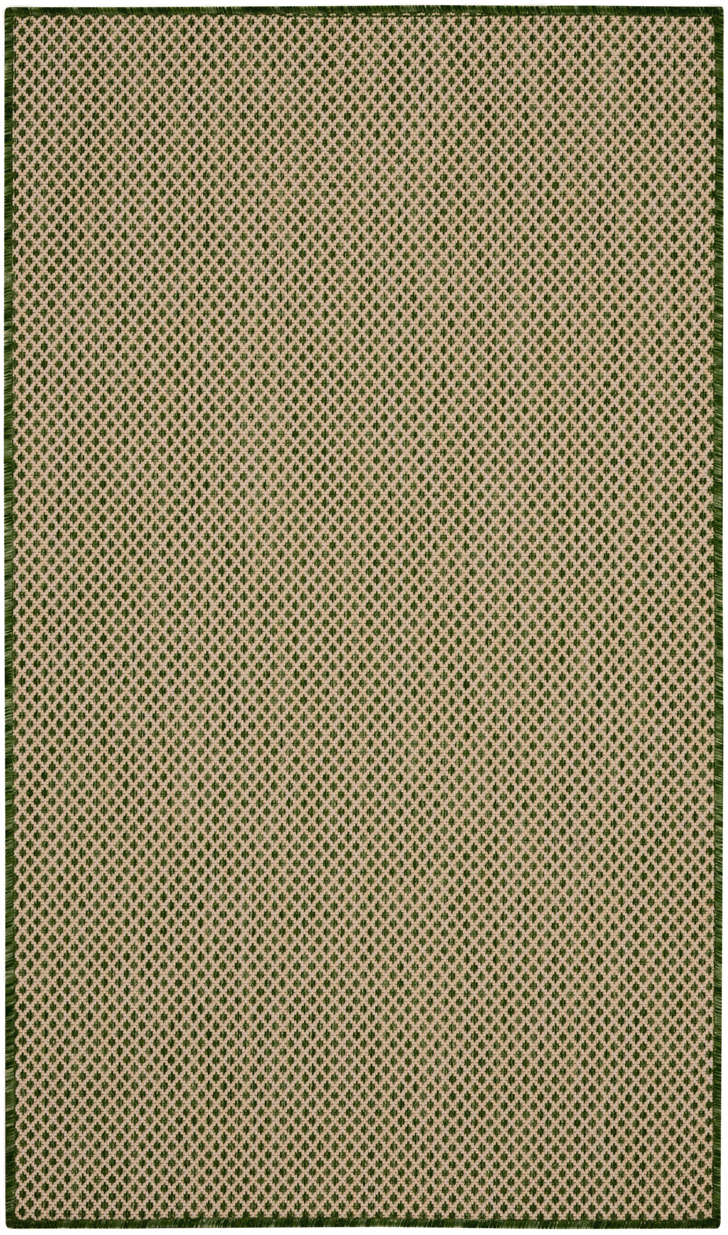Nourison Home Courtyard COU01 Green Contemporary Power-loomed Rug