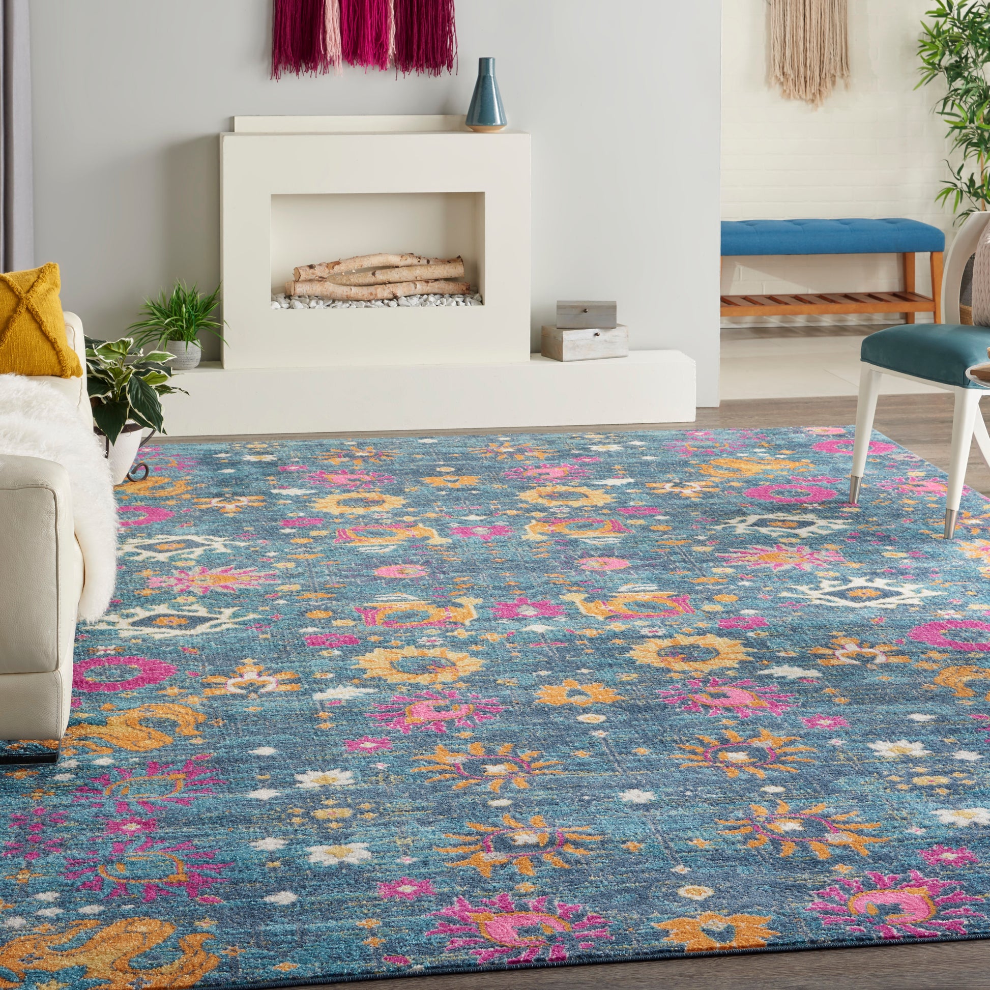 Nourison Home Passion  Denim  Transitional