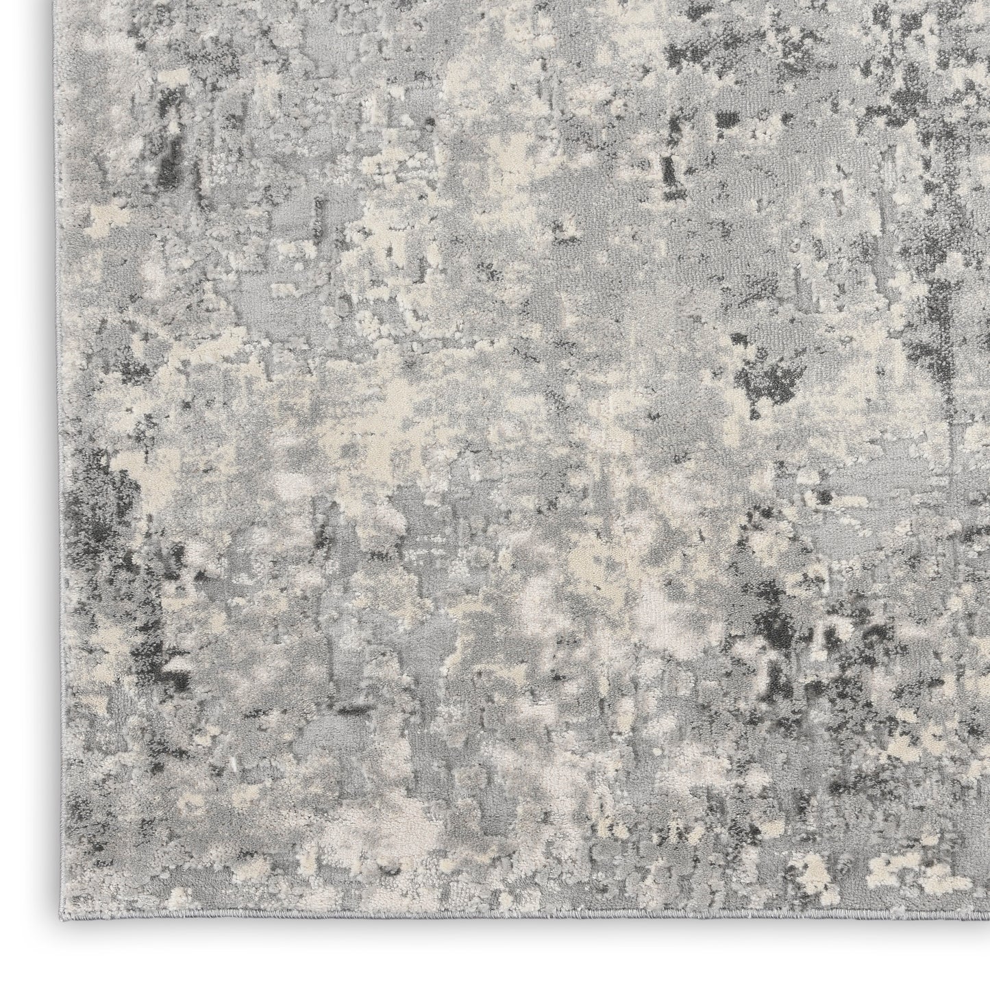 Nourison Home Rustic Textures  Grey Beige  Contemporary